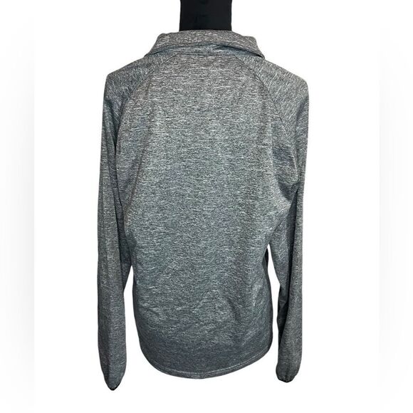 NHL ST LOUIS BLUES HOCKEY QUARTER ZIP LONG SLEEVE GRAY MENS PULLOVER SIZE SMALL - Picture 2 of 11